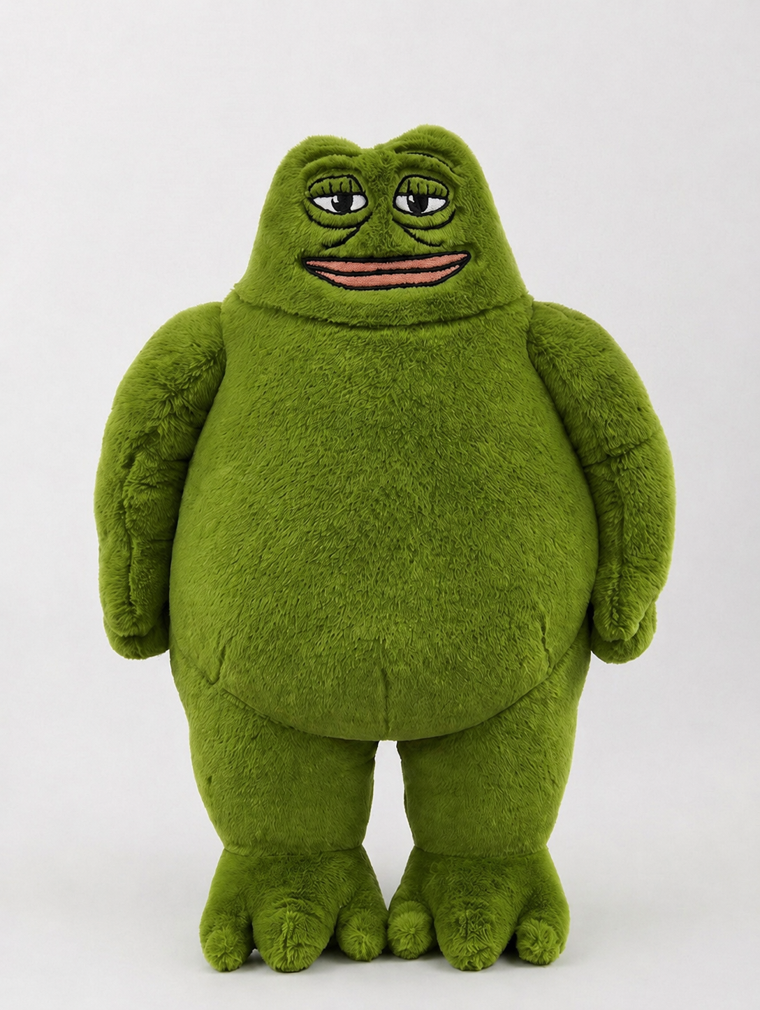 The frog oversized plush